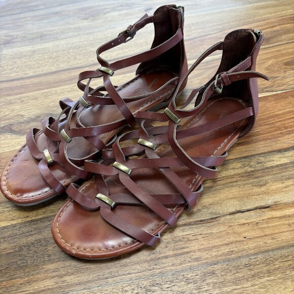 Women's Strappy Sandals - Size 7 - Picture 1 of 2